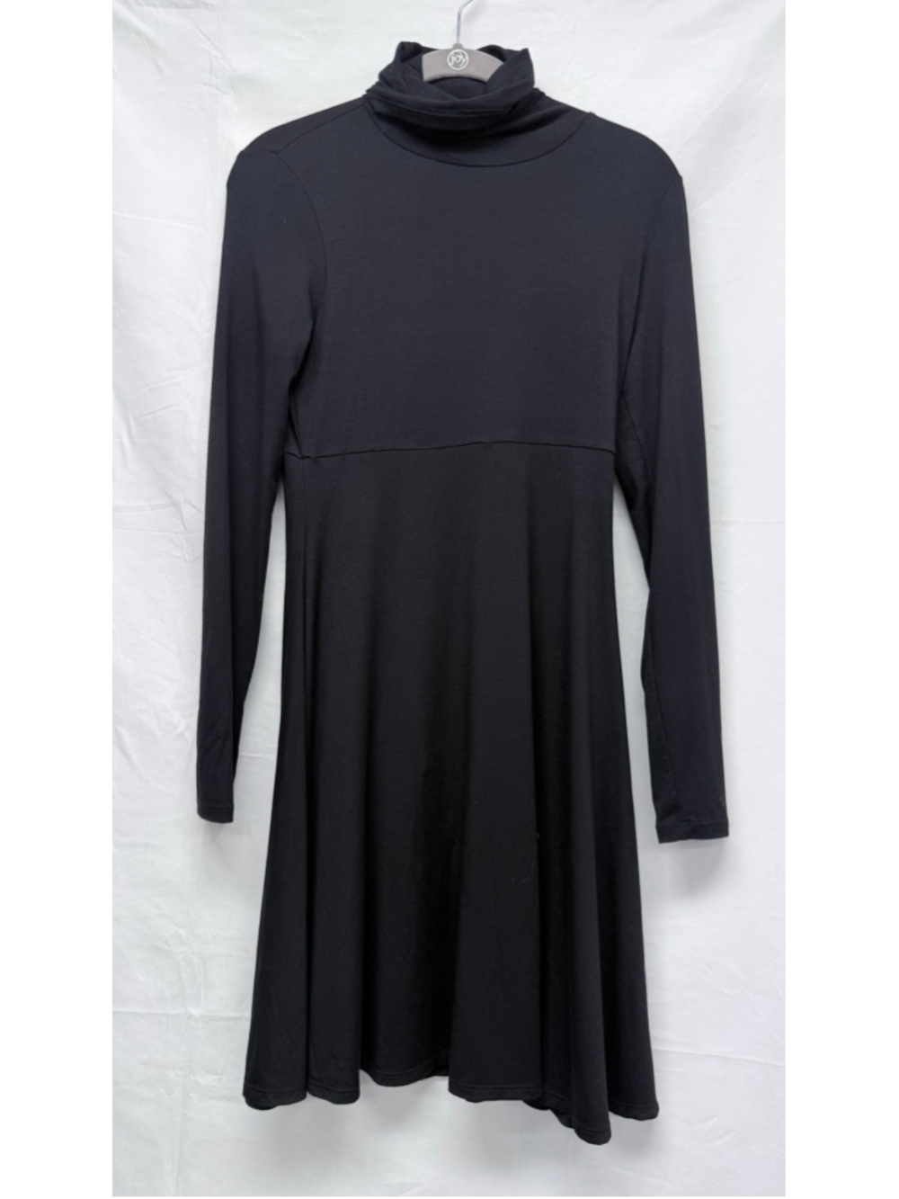 Women's Karen Kane Black Long Sleeve Turtleneck Dress Size XS